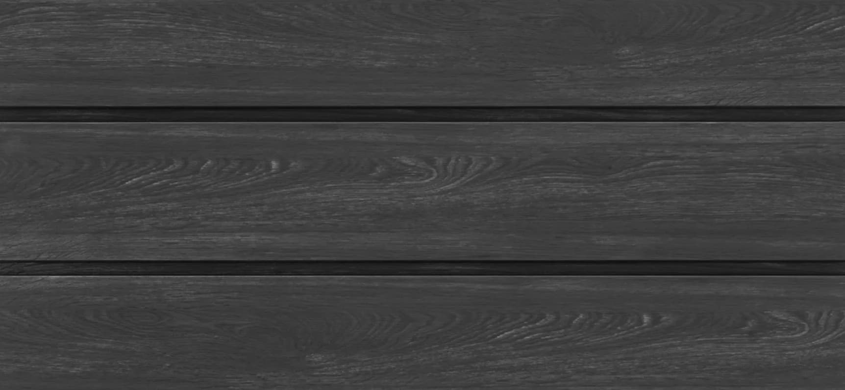 Gevelbekleding sponningdeel 167 - Zwart Eiken vooraanzicht